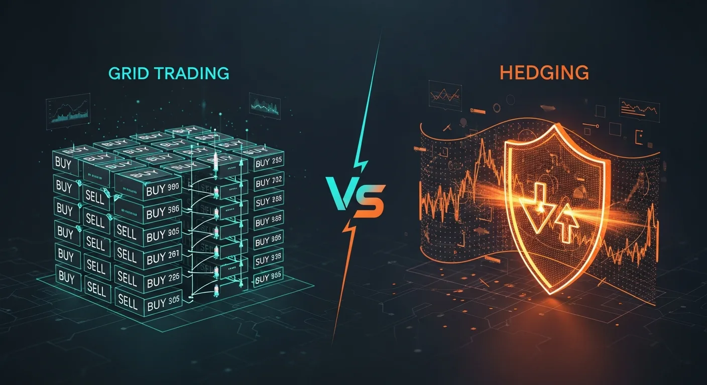 Grid Trading vs Hedging: Which Strategy is Actually Safer?