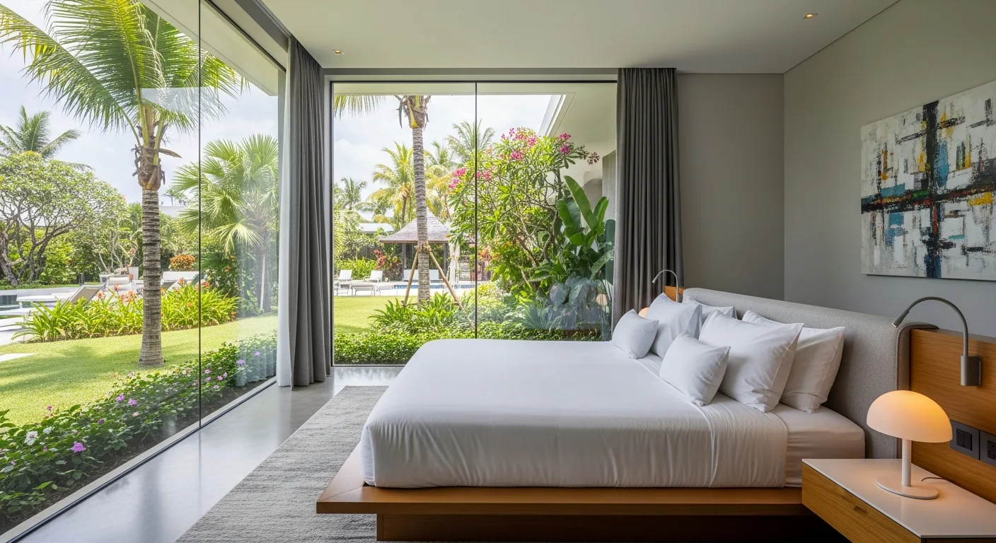 Luxury villa bedroom