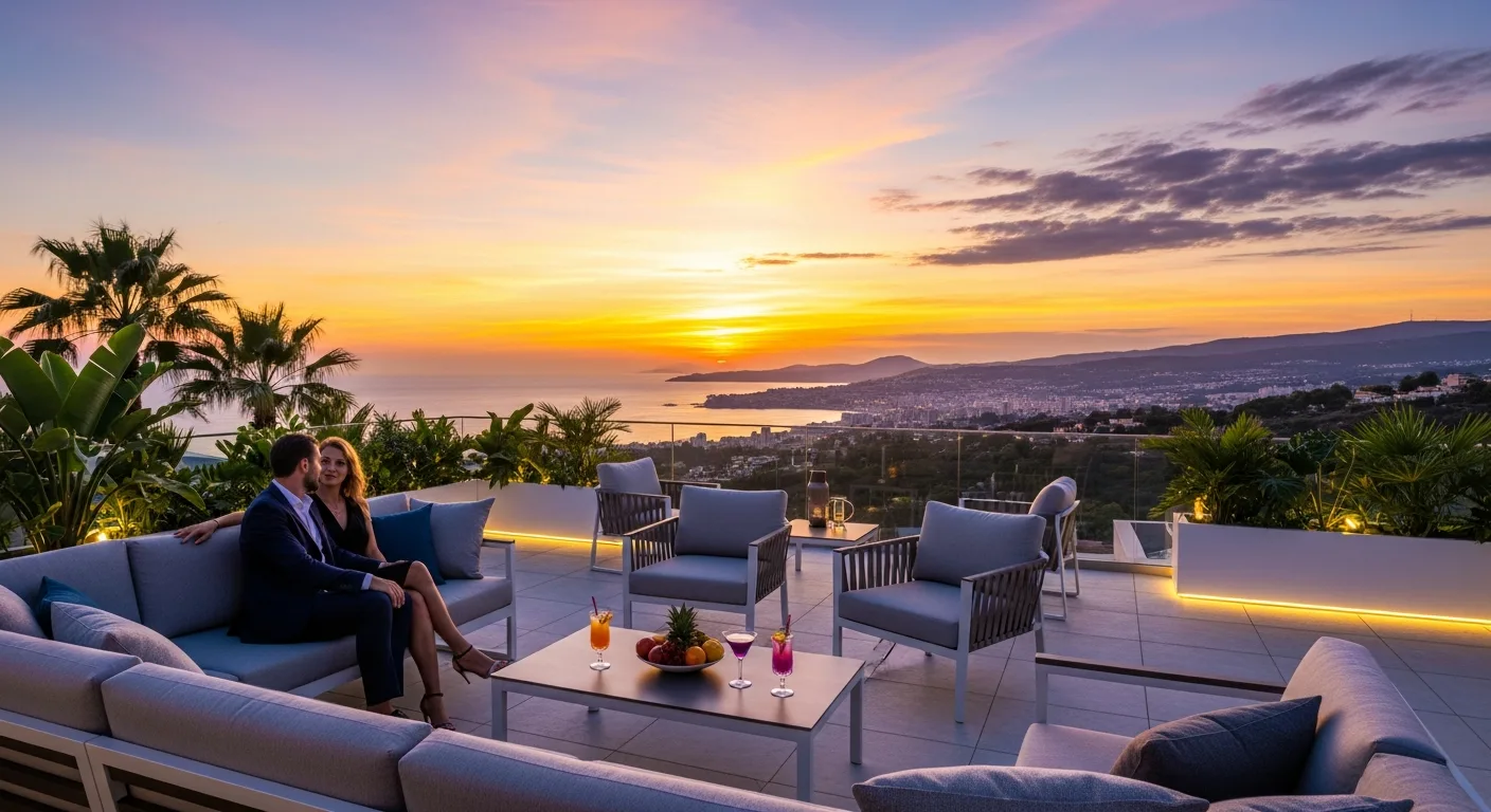 Villa rooftop terrace